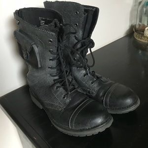 Roxy Combat Boots Size 8